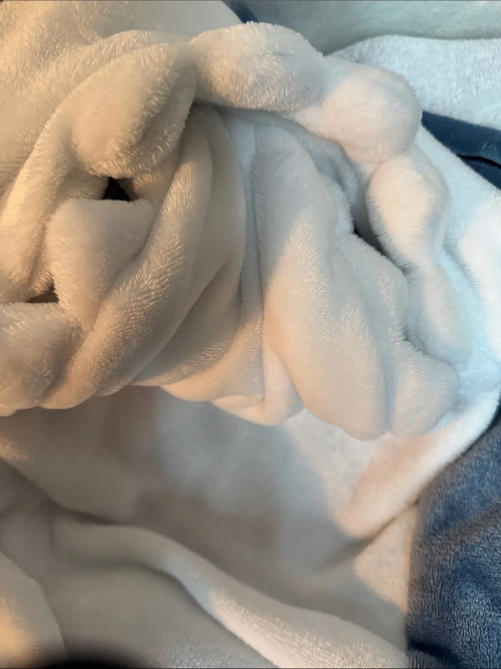 Plush Hooded Kids Pajama Shark - White and Gray